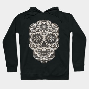 Gothic Day Of The Dead - Stars Sugar Skull 3 Hoodie